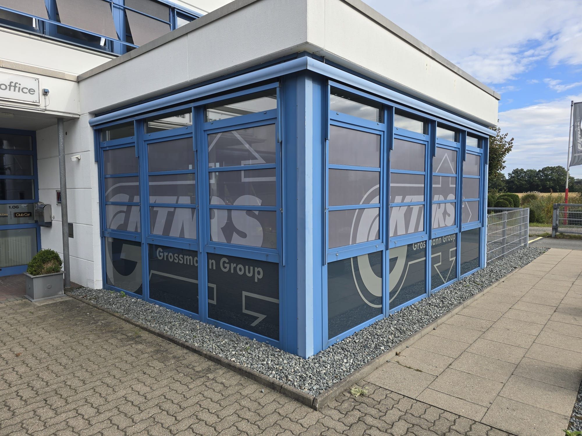 Perforierter Werbefolien