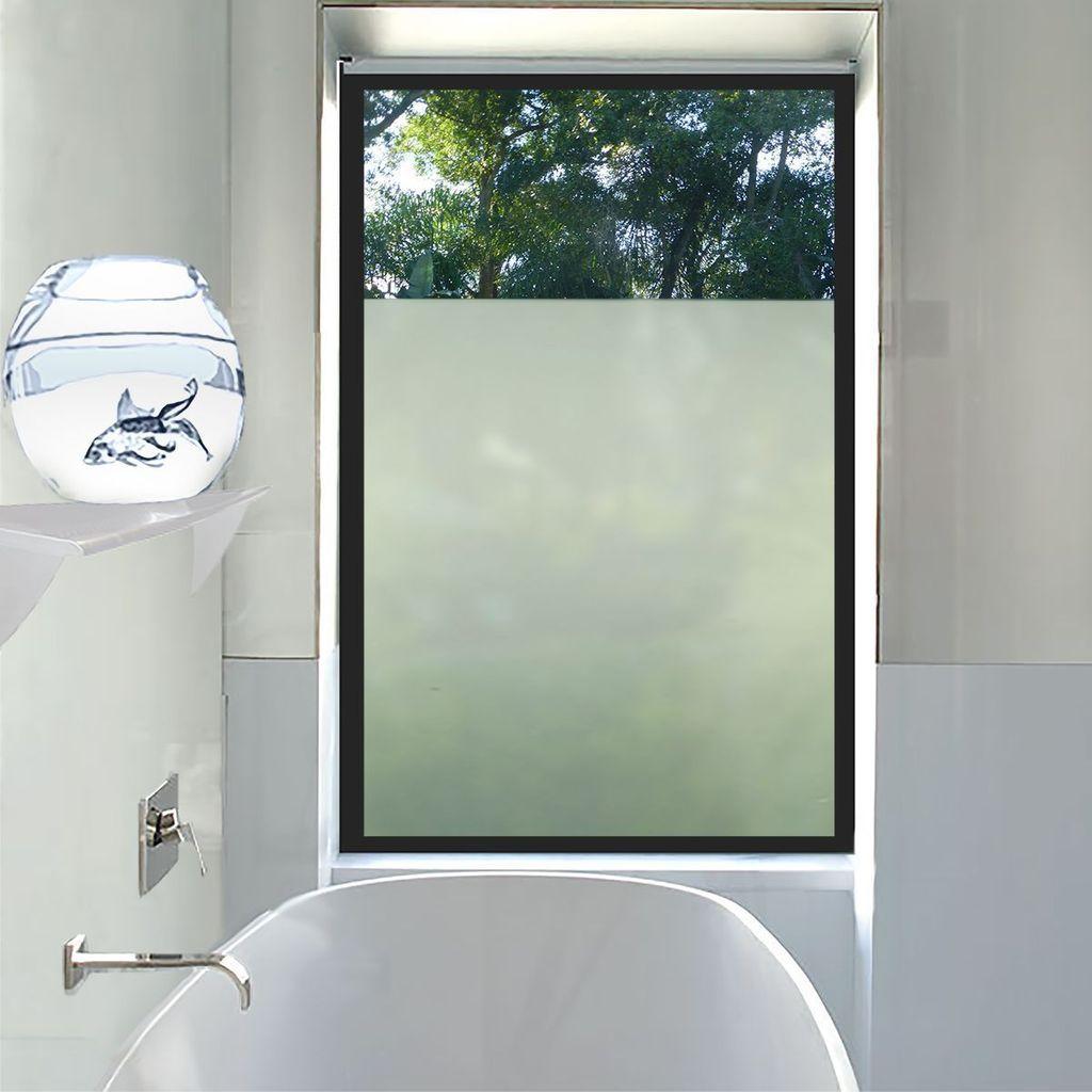 Moderne Glasdekorfolie im Wohnbereich für mehr Privatsphäre
